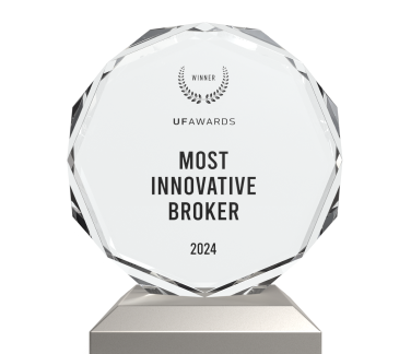Most Innovative Broker 2024 by UFAwards